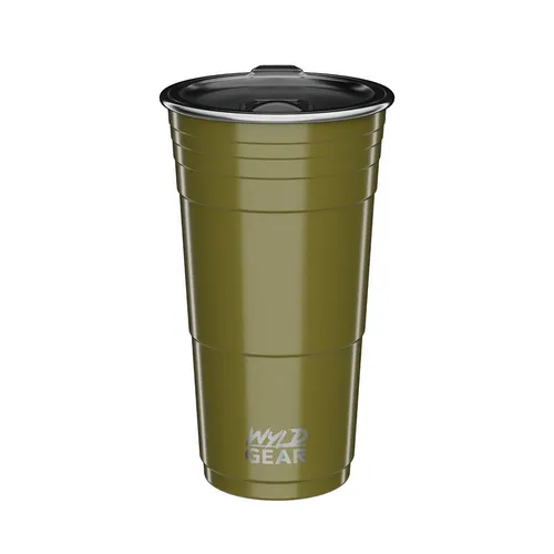Wyld Gear Cup Becher 0,709Ltr. Edelstahl grün