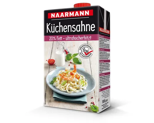 Naarmann Küchensahne 20% ultrahocherhitzt 1000g