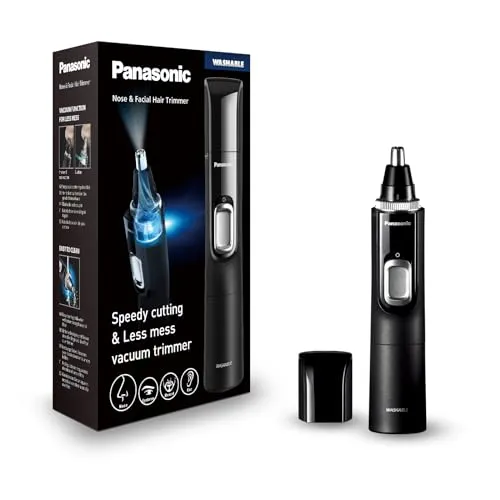 Panasonic ER-GN300 - Präzisionsnasen- und Ohrenhaarschneider, kompakt und einfach zu bedienen für eine perfekte Pflege