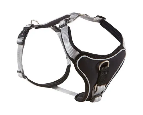 Wolters Hunde-Geschirr Geschirr Professional Comfort silber/schwarz