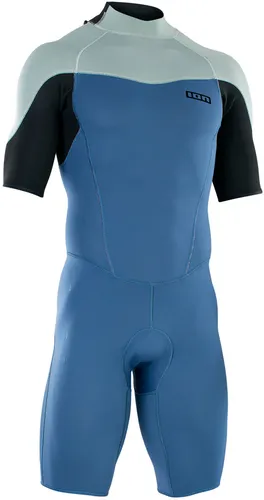 ION ELEMENT 2/2 BACK ZIP Shorty 2023 cascade blue - XS - Neoprenanzug für Herren, geschmeidig und robust mit erstklassiger Wärmeisolation durch Hot_Stuff 2.0, ideal für Wassersportler auf der Suche nach Komfort und Flexibilität.