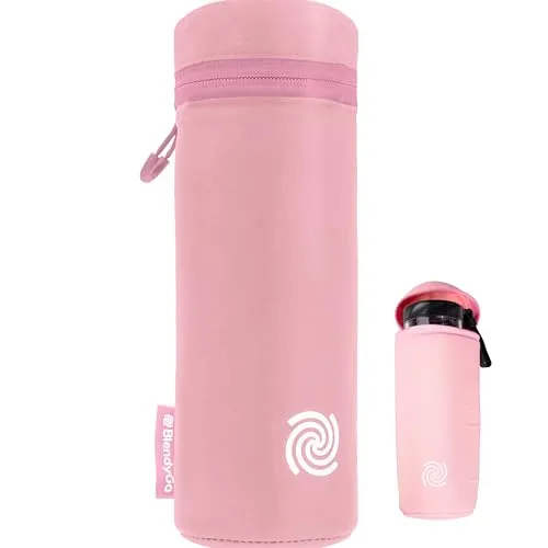 BlendyGo Thermische Schutzhülle für Mixer BlendyGo3 Smoothie Mixer klein, Mixer Smoothie Maker, Mini Blender, Tragbarer Mixer USB, Standmixer 550 ml (Rosa)
