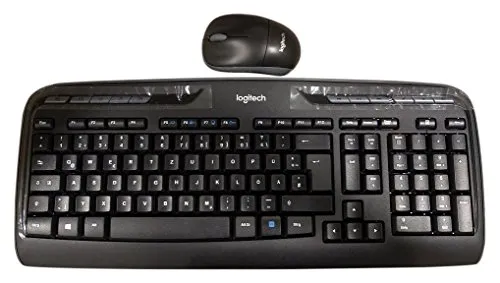 Logitech MK330 Kabelloses Tastatur- und Maus-Set - Kabelloses Tastatur- und Maus-Set mit langlebiger Batterie, ideal für komfortables Arbeiten ohne Kabelsalat.