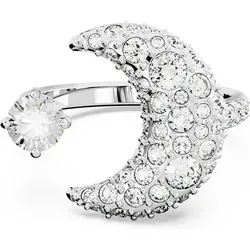 Swarovski Sublima Offener Ring – Damenring mit Mond-Motiv von Swarovski
