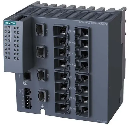 Siemens SCALANCE XC216-4C G EEC Switch von Siemens Dig.Industr. SCALANCE Switch