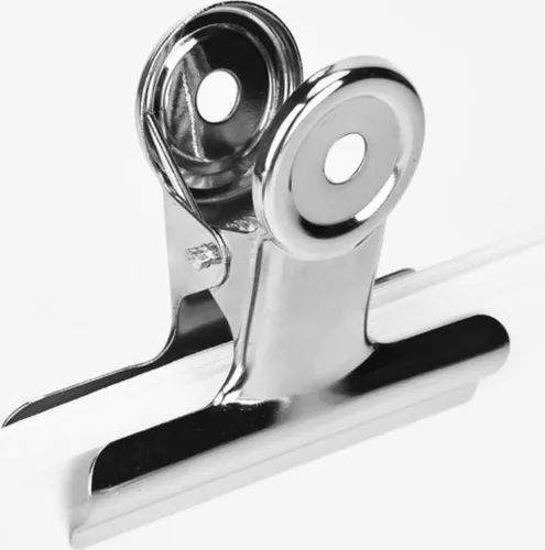 Stück kleine Verschlussclips Metall | 90mm Tüten Clips | Brief Klammern aus Edelstahl mit starker Federkraft | Lebensmittelbeutel Verschlussklammern | Metallklemmen für ein luftdichtes Abschließen 5