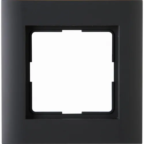 Kopp ATHENIS IP44 – 1-fach Abdeckrahmen, Farbe: Anthrazit