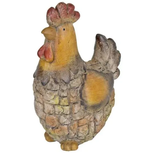 Hahn HUGO, Keramik / Terrakotta in orange von Garden Pleasure