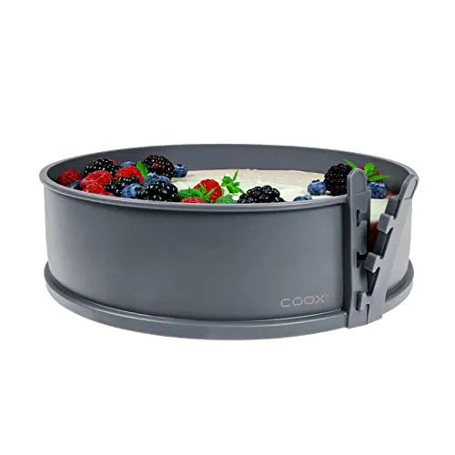 coox Springform mit Glasboden ⌀ 26 cm in Graublau von coox