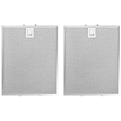 AllSpares Metallfilter für Dunstabzugshauben 310x250mm - Dunstabzugshauben-Zubehör, effektiver Metallfettfilter mit Temperaturbeständigkeit für optimale Luftfilterung beim Kochen.