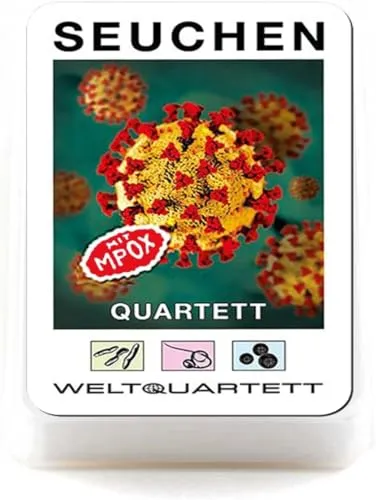 WESTCRAFT Spielquartett Karten Quartett Spiel Tyrannen I-IV Ungeziefer Marien-Erscheinung Junkfood Seuchen (Seuchen (1))