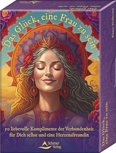 Das Glück, eine Frau zu sein - Set mit 50 liebevollen Komplimenten - Freundschaft Geschenkbücher, fördert die Verbundenheit und Selbstliebe mit 50 liebevollen Komplimenten für dich und deine Herzensfreundin.