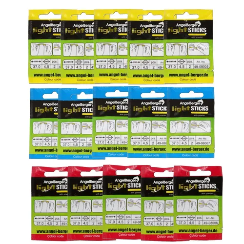 Angel Berger Power Knicklichter Farb Mix 30 bunte super hell