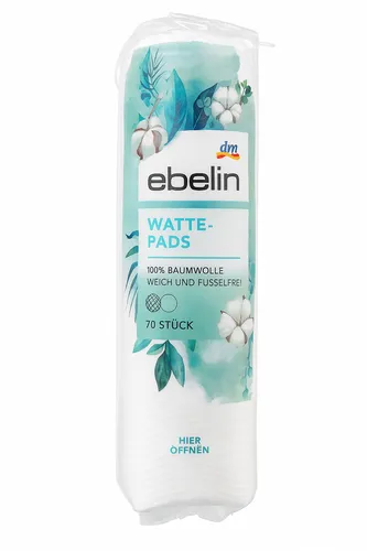 Wattepads von Ebelin 70 Stück