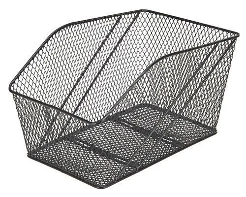 Prophete Fahrradkorb XXL - Fahrradkorb für Gepäckträger mit 10 kg Tragkraft, engmaschigem Wabengitter und wetterfester PE-Beschichtung für sicheren Transport von Einkäufen und Schultaschen.