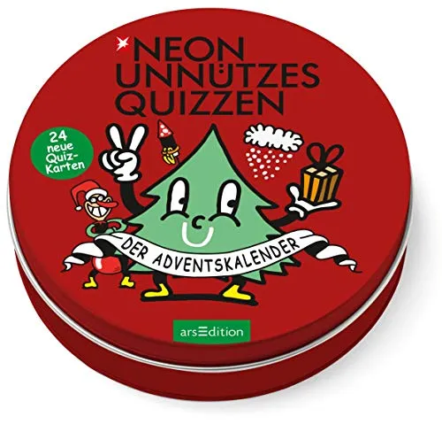 NEON Unnützes Quizzen Adventskalender von arsEdition