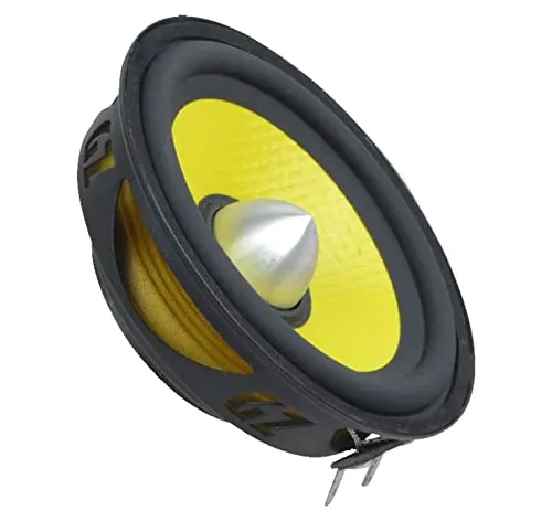 Ground Zero GZTM 100NEO - 10cm Mitteltöner für Car-HiFi - 10 cm Mitteltöner mit 3 Ohm für mehr Leistung und weniger Widerstand, ideal für kraftvollen Sound in Ihrem Auto. Hochwertige CCA-Schwingspule und Neodym-Motor.