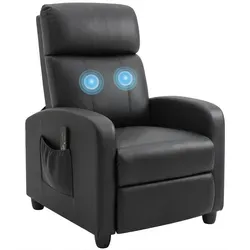 HOMCOM Massagesessel PU – Entspannung pur