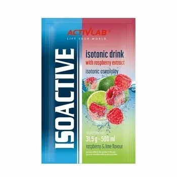 Isoactiv Himbeere und Limette Activlab (Beutel 31,50 G)