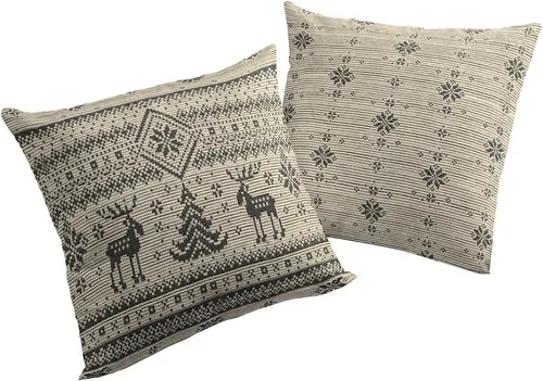 Wirth Dekokissen Romo, 2 Kissenhüllen ohne Füllung in gold von Wirth