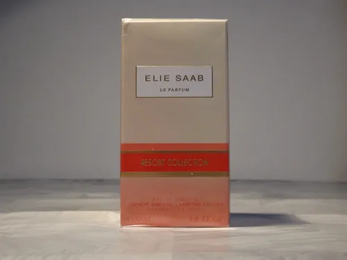 Elie Saab Le Parfum Resort Collection 2017 EDT Spray 50 ml - Eau de Toilette für Damen, verführerische Duftkomposition aus Frangipani und italienischer Mandarine, ideal für besondere Anlässe.