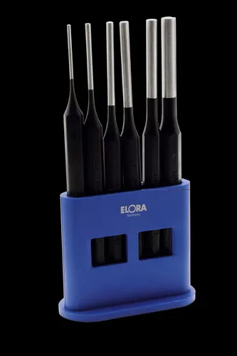 ELORA Splinttreiber Satz 6 tlg. in Kunststoffhalter