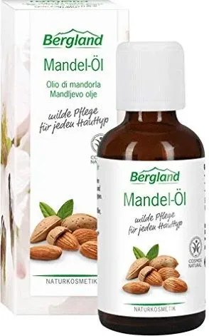 Mandel-Öl 50 ML - Arzneimittel für milde Pflege, ideal für sensible Haut und Baby-Pflege. 100% natürlich, vegan und sehr gut hautverträglich.