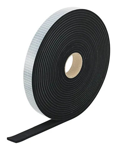 Fortis Zellkautschukstreifen EPDM, 19 x 3 mm, 10m einseitig selbstklebend - (VPE: 10 Meter)