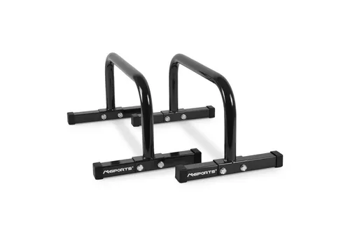 MSports® Liegestützgriffe Low Fitness Parallettes Minibarren Professional LxBxH: 60x35x29 cm
