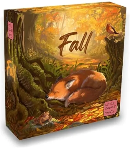 FALL Brettspiel auf Italienisch und Englisch Little Rocket Games