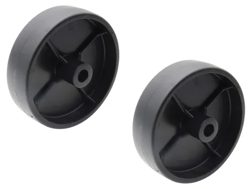 2x Stützrad Deckrad (flach) passend für MTD 145/96 SD 13HM765F635 Rasentraktor