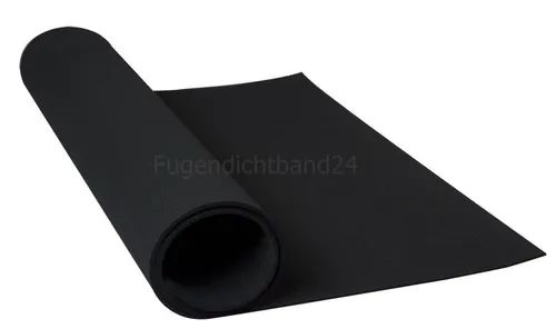 Zellkautschuk 8mm Stärke 0,5mx1m EPDM Moosgummi