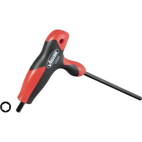 Vigor Sechskant T-Griff Schraubendreher V2489 Innen Sechskant Profil 2 mm (Innensechskant) (V2489)