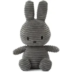 Miffy Cord-Plüschfigur 33 cm - Kuschelhase in Anthrazit - Die Miffy Cord-Plüschfigur (33 cm) in Anthrazit begeistert als kuscheliger Freund und stylisches Deko-Element. Hergestellt aus hochwertigen, umweltfreundlichen Materialien, ist sie perfekt zum Spielen und Knuddeln. Ein ideales Geschenk für kleine Miffy-Fans!