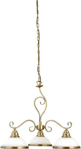 Produktbild Rabalux 2753 Kronleuchter 3 Spots Elisett, E27, bronze-silber, rund, Klassisch, ø640mm