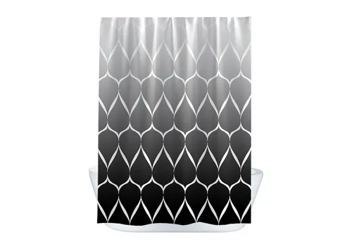 Lobwerk Duschvorhang Duschvorhang 180x200cm Wasserdicht Badewannenvorhang Anti Schimmel Wan