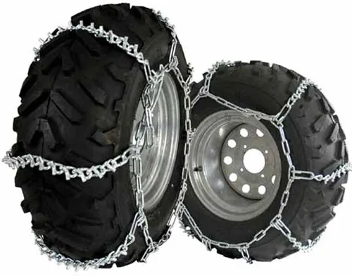 Schneeketten für Yamaha Grizzly / Kodiak YFM 700 / 660 / 550 komplett hinten