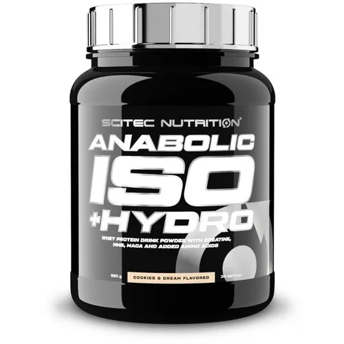 Scitec Anabolic Iso+Hydro 920g - Nährstoffkombination mit ZMB6-Komplex, Kreatin und Aminosäuren für effektiven Muskelaufbau und Leistungssteigerung. Glutenfrei und unter 0.5 g Zucker pro 100 ml!