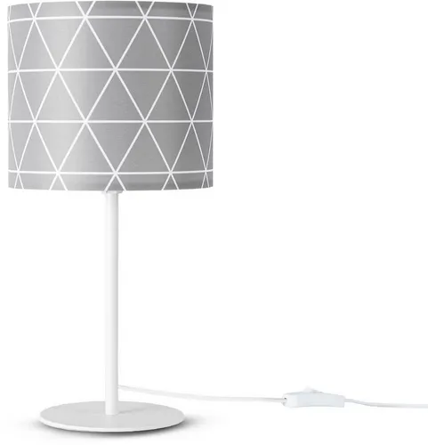 Vintage Retro Wandleuchte mit Stofflampenschirm E14 - Elegante Wandleuchte im Vintage-Stil mit geometrischem Stoffschirm. Ideal für stimmungsvolle Beleuchtung in jedem Raum. Einfache Montage und anpassbar durch verschiedene Leuchtmittel.