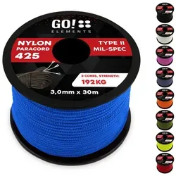 GO!elements Paracord 425 in blau von GO!elements