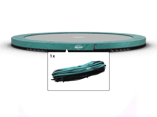 BERG Trampolin-Randabdeckung 430 cm - Champion InGround - Trampolinrandabdeckung für 430 cm Trampoline, schützt vor Verletzungen und erhöht die Sicherheit beim Springen.