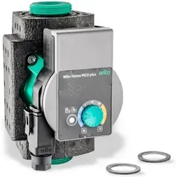 Wilo Yonos Hocheffizienz-Pumpe 4215502 - 25 1-4, 230 V, 50/60 Hz, wartungsfrei mit stufenloser Differenzdruckregelung und hohem Energieeffizienzindex (EEI) 0,18