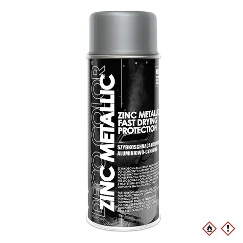 Stück DC ZINC Metallic 400ml Grundierung Zinkspray Rostschutz Korrosionsschutz 1