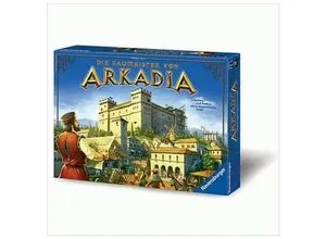 Die Baumeister von Arkadia Brettspiel von Ravensburger - Gesellschaftsspiel für die ganze Familie, strategisches Bauen und Planen in der fantastischen Welt von Arkadia.