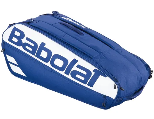 Babolat Court L 2Nd Gen Schlägertasche Blau - Tennisschlägertasche für 7-9 Schläger, mit 2 Fächern und ergonomischen Tragegurten für optimalen Komfort und Schutz.