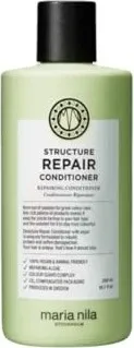 Maria Nila Structure Repair Conditioner - Conditioner für strapaziertes, trockenes Haar mit reparierenden Algenextrakten. 100% vegan, paraben- und sulfatfrei. Stärkt die Haarstruktur und schützt die Farbe.
