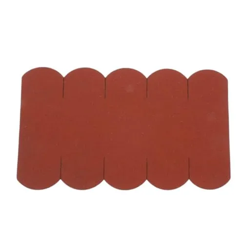 Streifen Dachschindeln Biberschwanz (100 mm) in rot von Manufaktur Martinshof