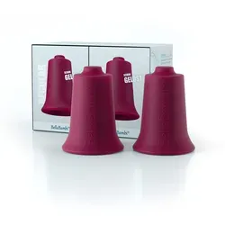 BellaBambi® maxi, duo, REGULAR, Orchidee - Massageroller aus hautfreundlichem Silikon mit flexiblen Saugglocken für eine effektive dreidimensionale Massage, auch für empfindliche Haut geeignet und spülmaschinenfest.