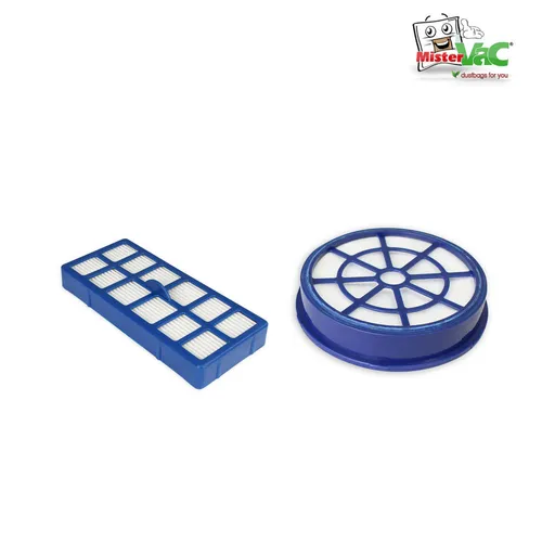 MisterVac Staubsaugerfilter Hepa Filter Ersatzfilter kompatibel mit Hoover BR71 BR30 011 BREEZE