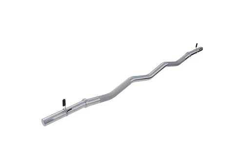 GORILLA SPORTS SZ-Curlstange 120cm - SZ-Stange aus hochwertigem Chrom, bis 180kg belastbar. Ideal für gelenkschonendes Krafttraining mit rutschfestem Griff und 2 Federverschlüssen.